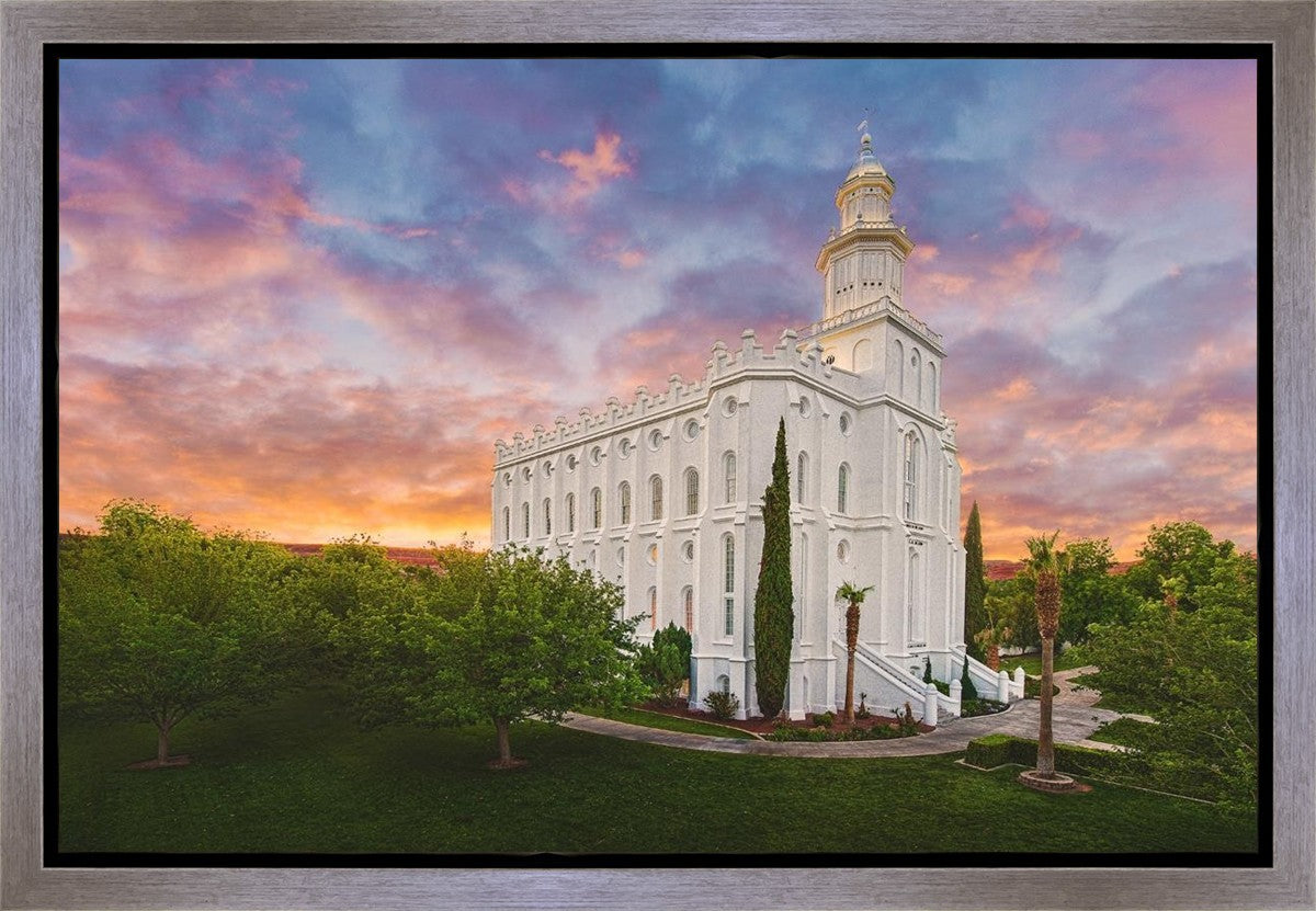St George Temple 03 Gallery Wrap