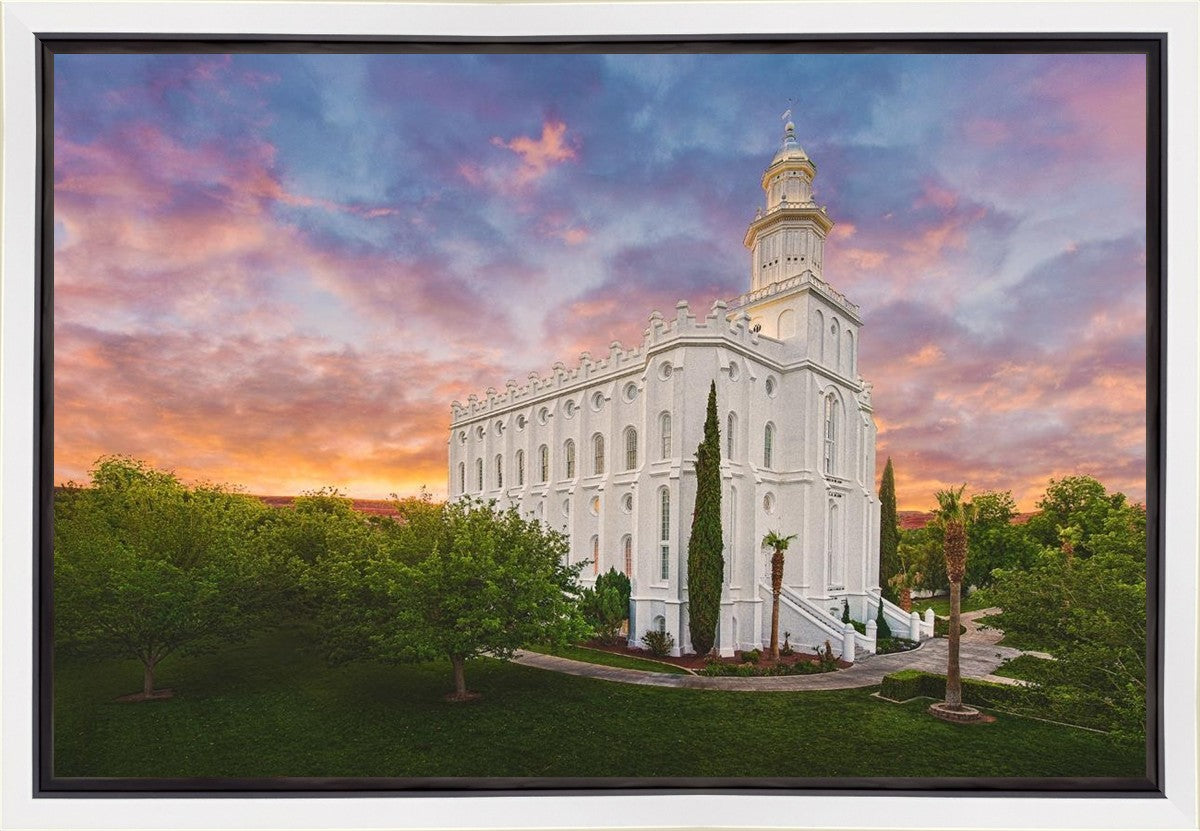 St George Temple 03 Gallery Wrap
