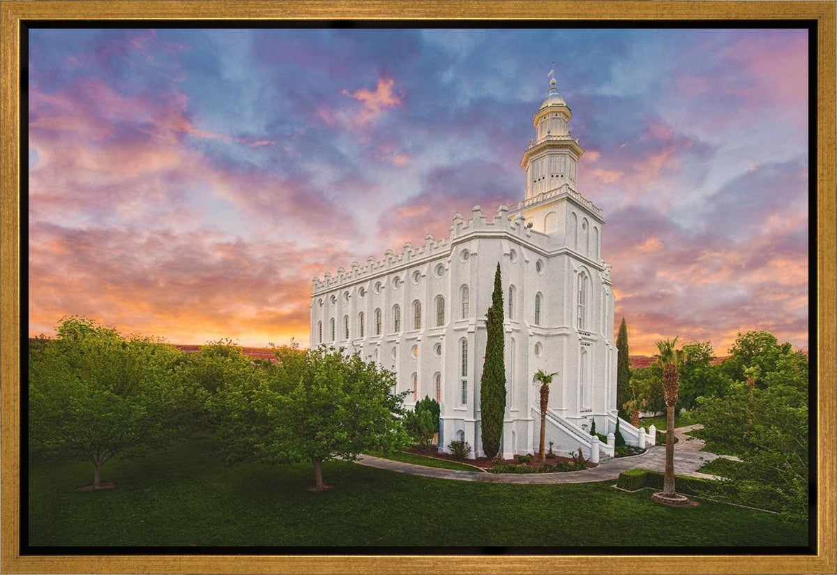 St George Temple 03 Gallery Wrap