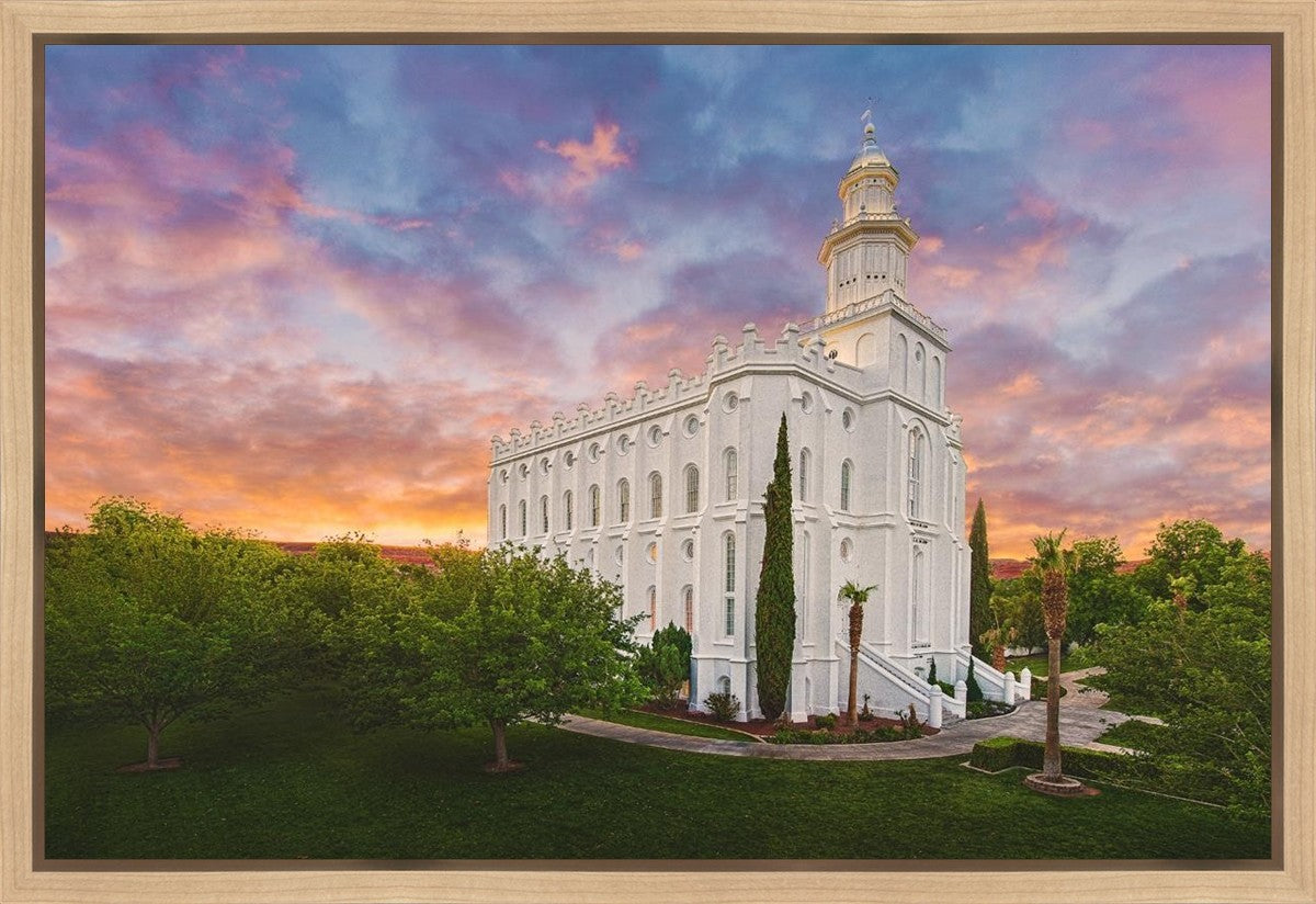 St George Temple 03 Gallery Wrap