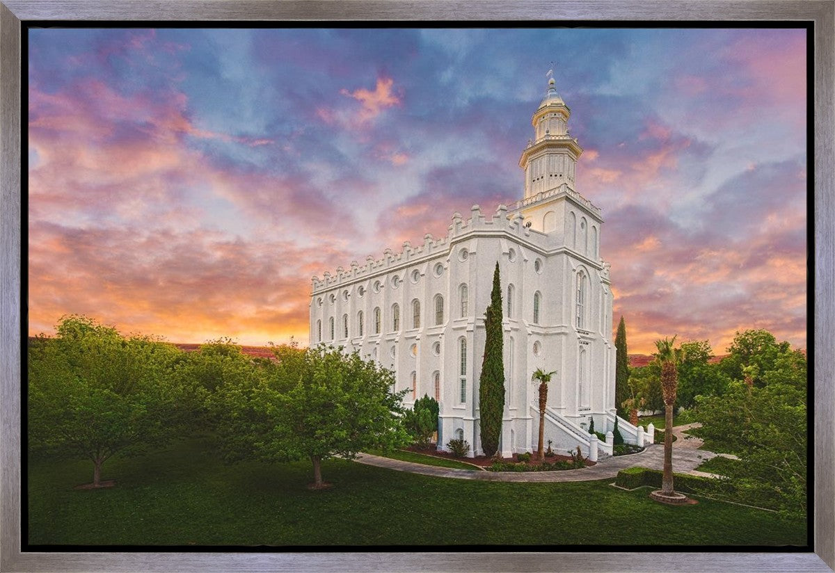 St George Temple 03 Gallery Wrap