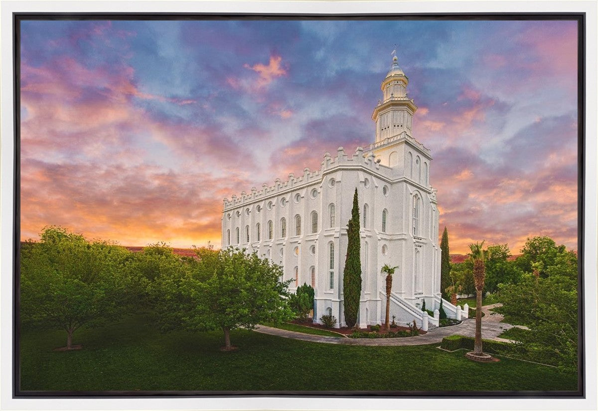 St George Temple 03 Gallery Wrap
