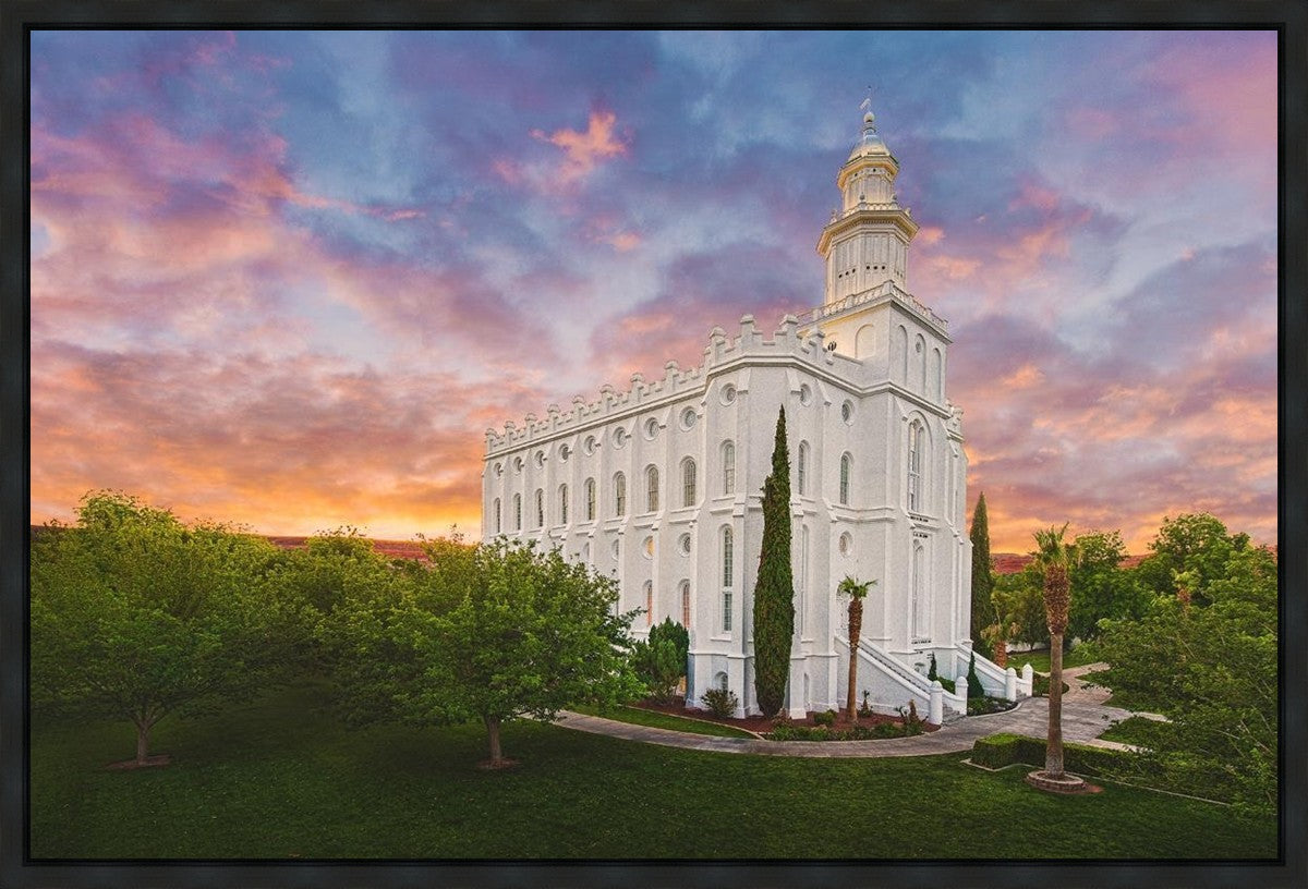 St George Temple 03 Gallery Wrap