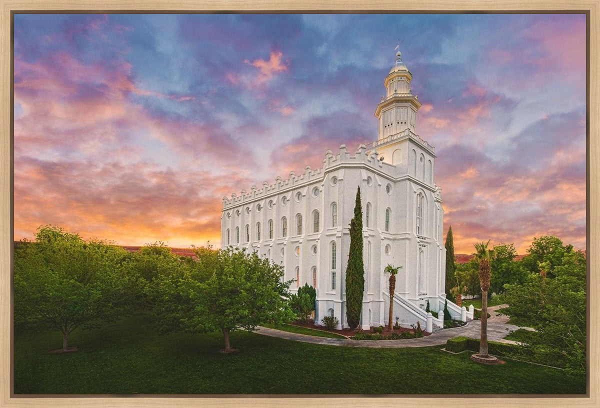 St George Temple 03 Gallery Wrap