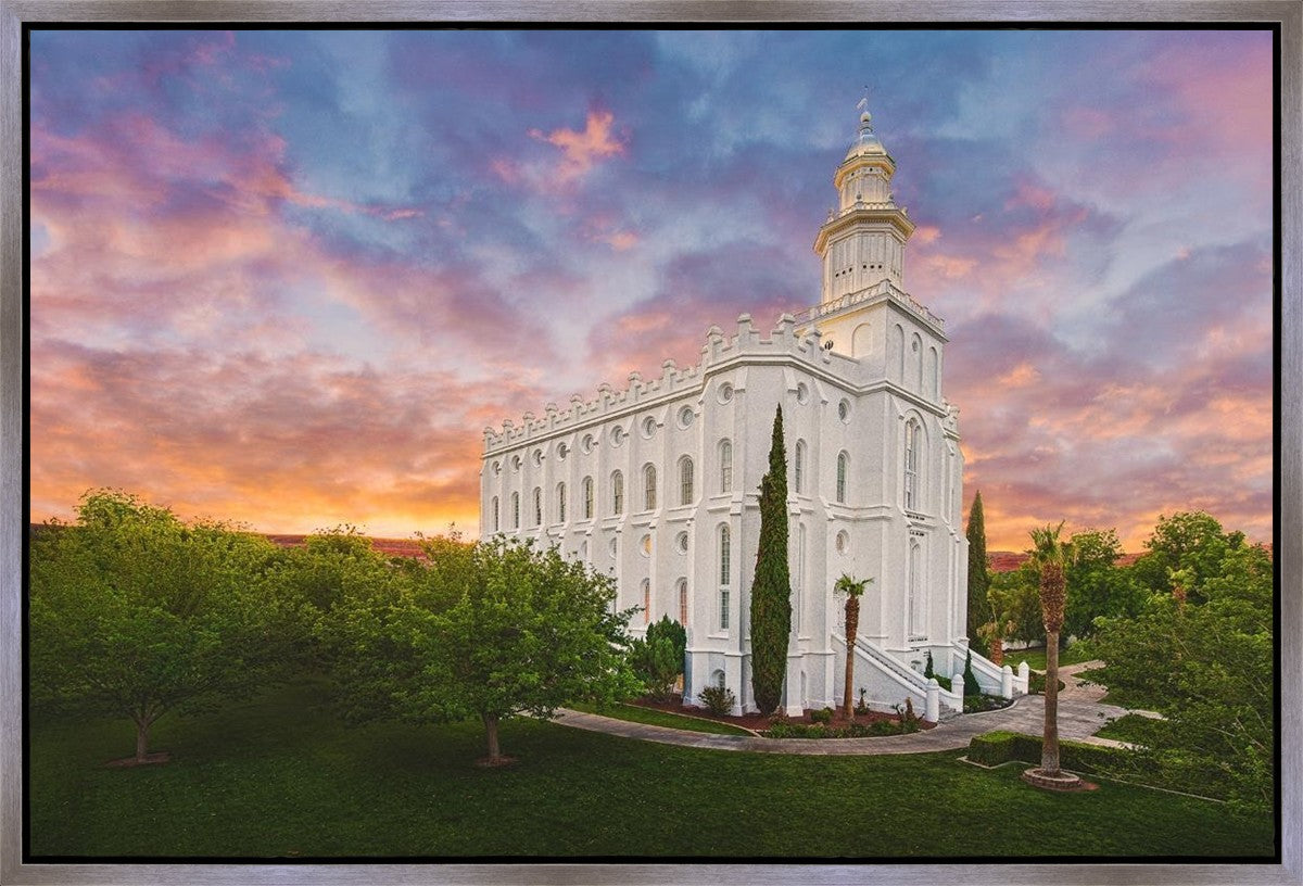 St George Temple 03 Gallery Wrap