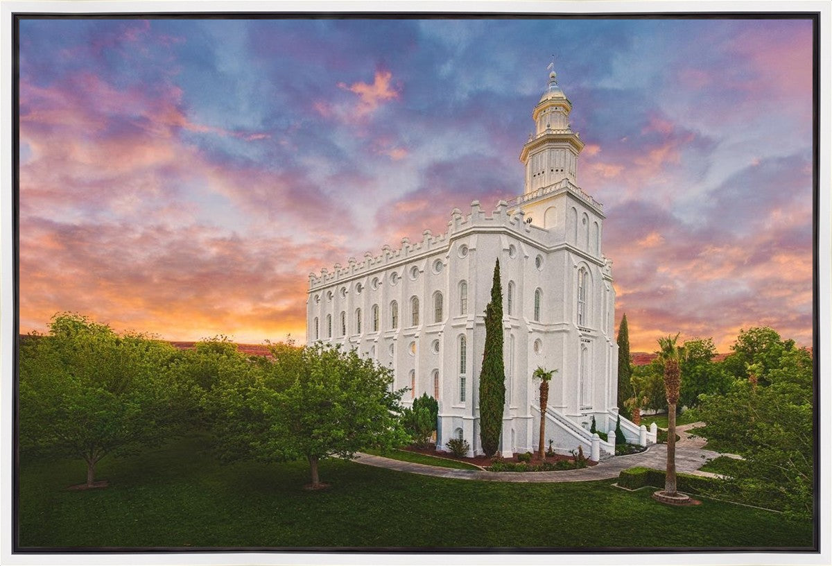 St George Temple 03 Gallery Wrap