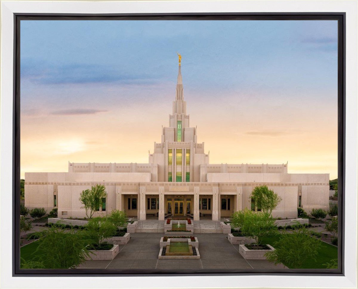 Phoenix Temple First Light Gallery Wrap