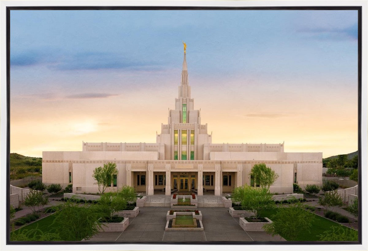 Phoenix Temple First Light Gallery Wrap