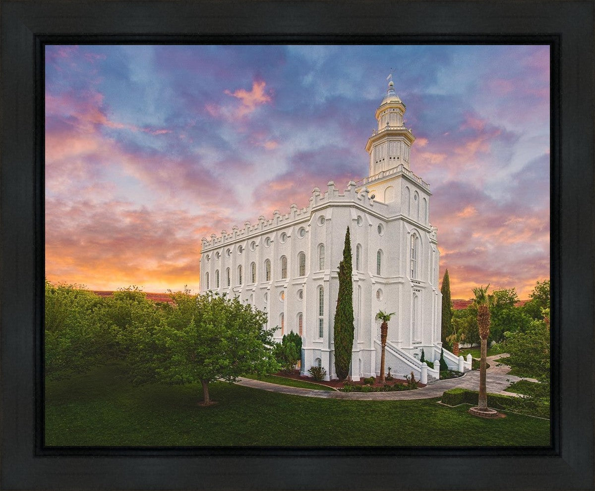 St George Temple 03 Gallery Wrap