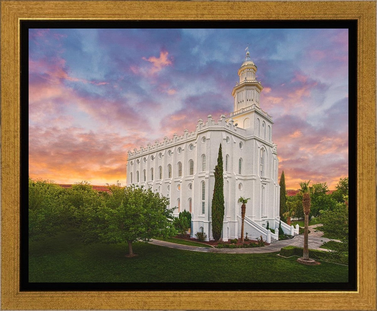 St George Temple 03 Gallery Wrap