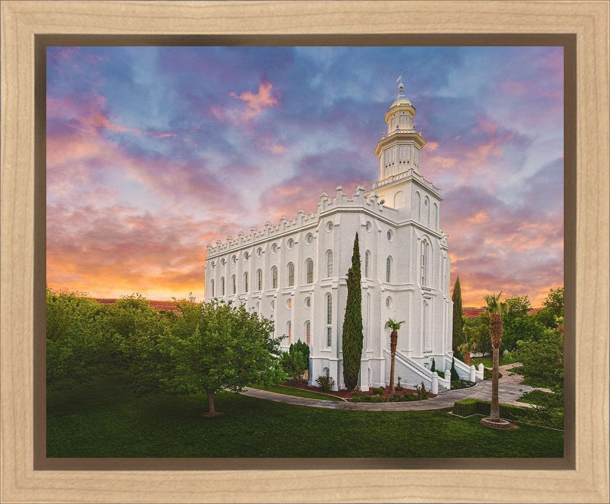 St George Temple 03 Gallery Wrap