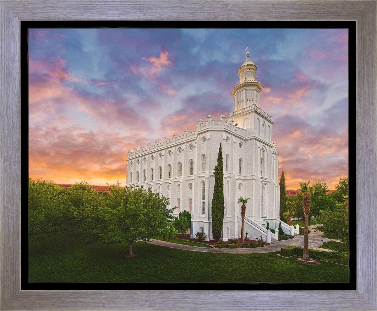 St George Temple 03 Gallery Wrap