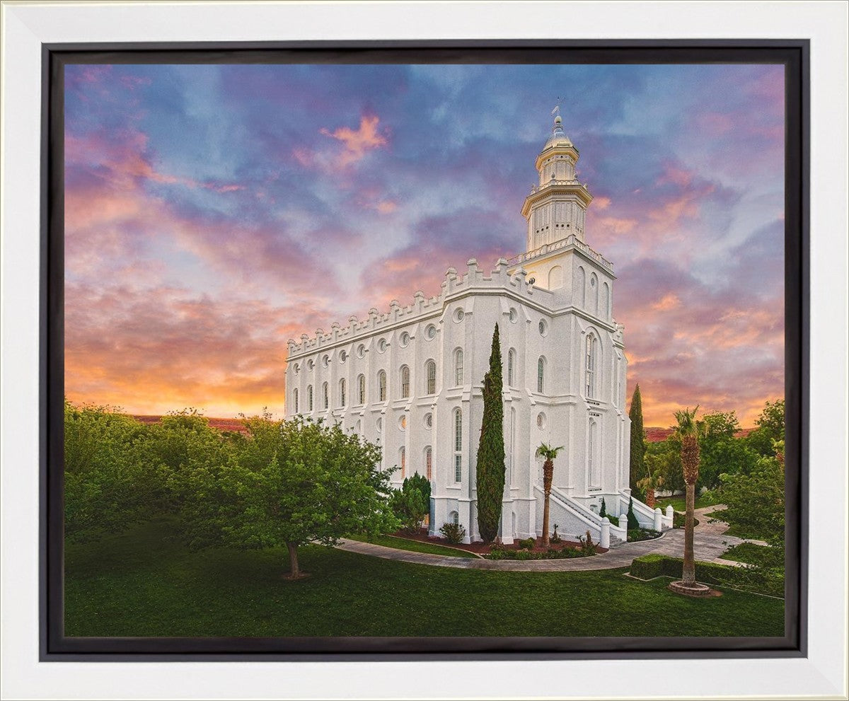 St George Temple 03 Gallery Wrap