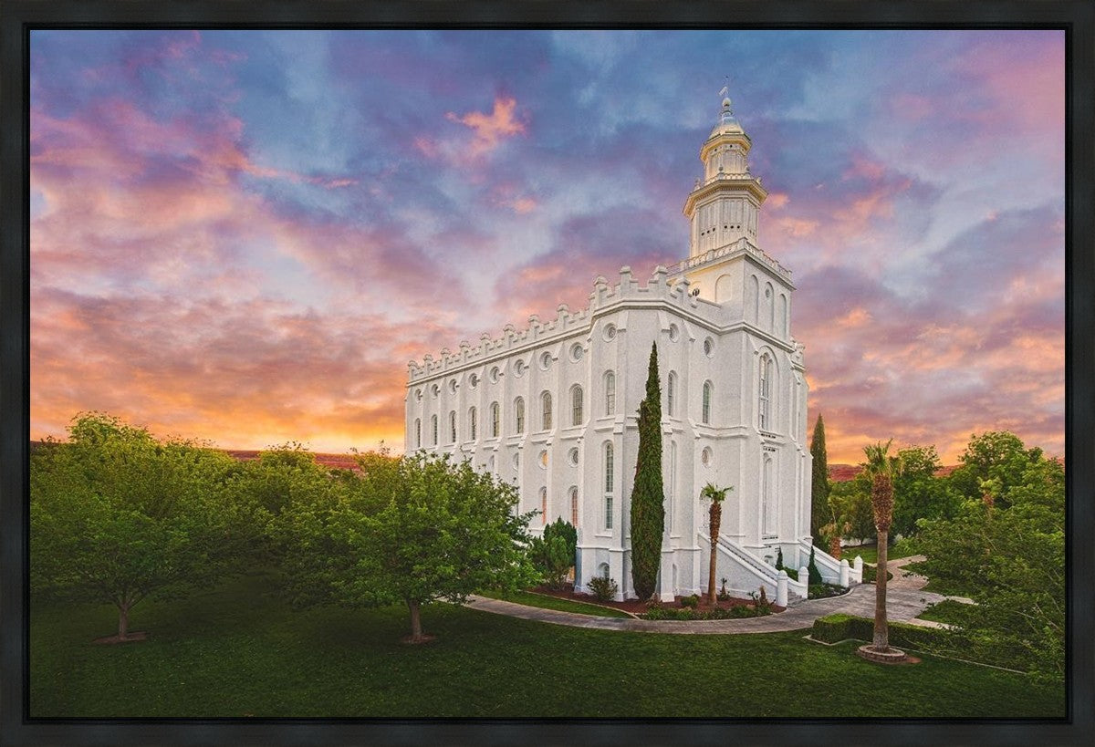 St George Temple 03 Gallery Wrap