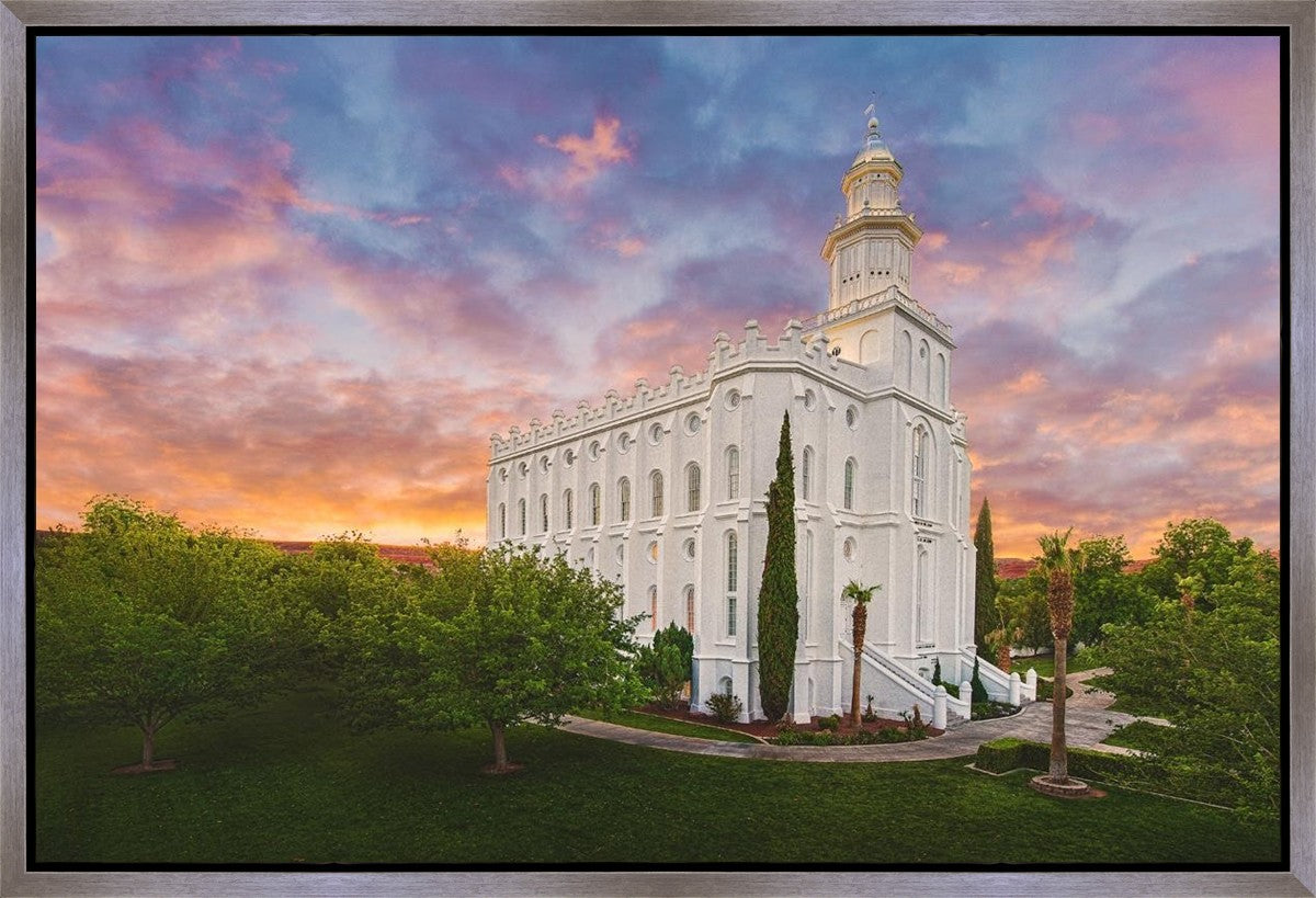St George Temple 03 Gallery Wrap
