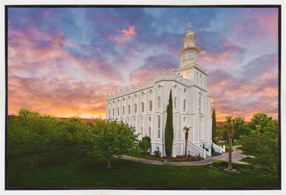 St George Temple 03 Gallery Wrap