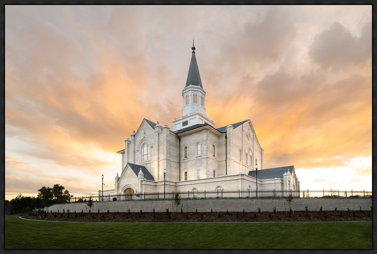 Taylorsville Utah Golden Sunset