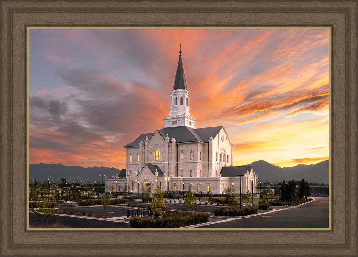 Taylorsville Utah Glory Sunrise