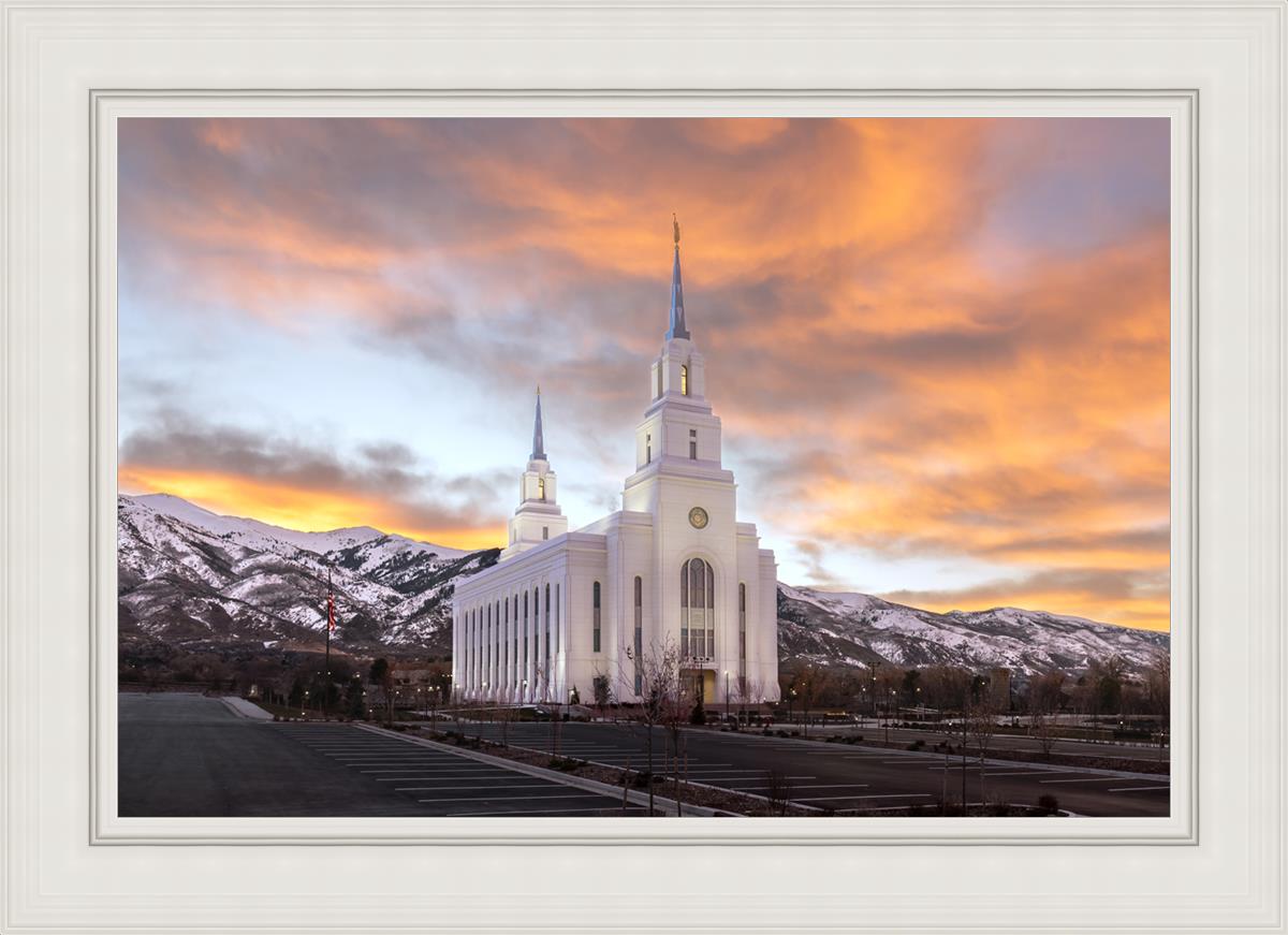 Layton Utah Golden Sunrise