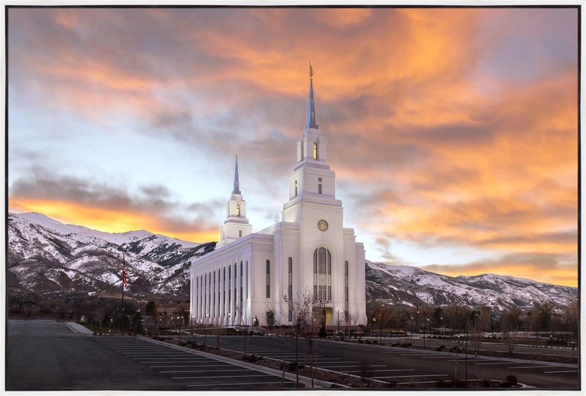 Layton Utah Golden Sunrise