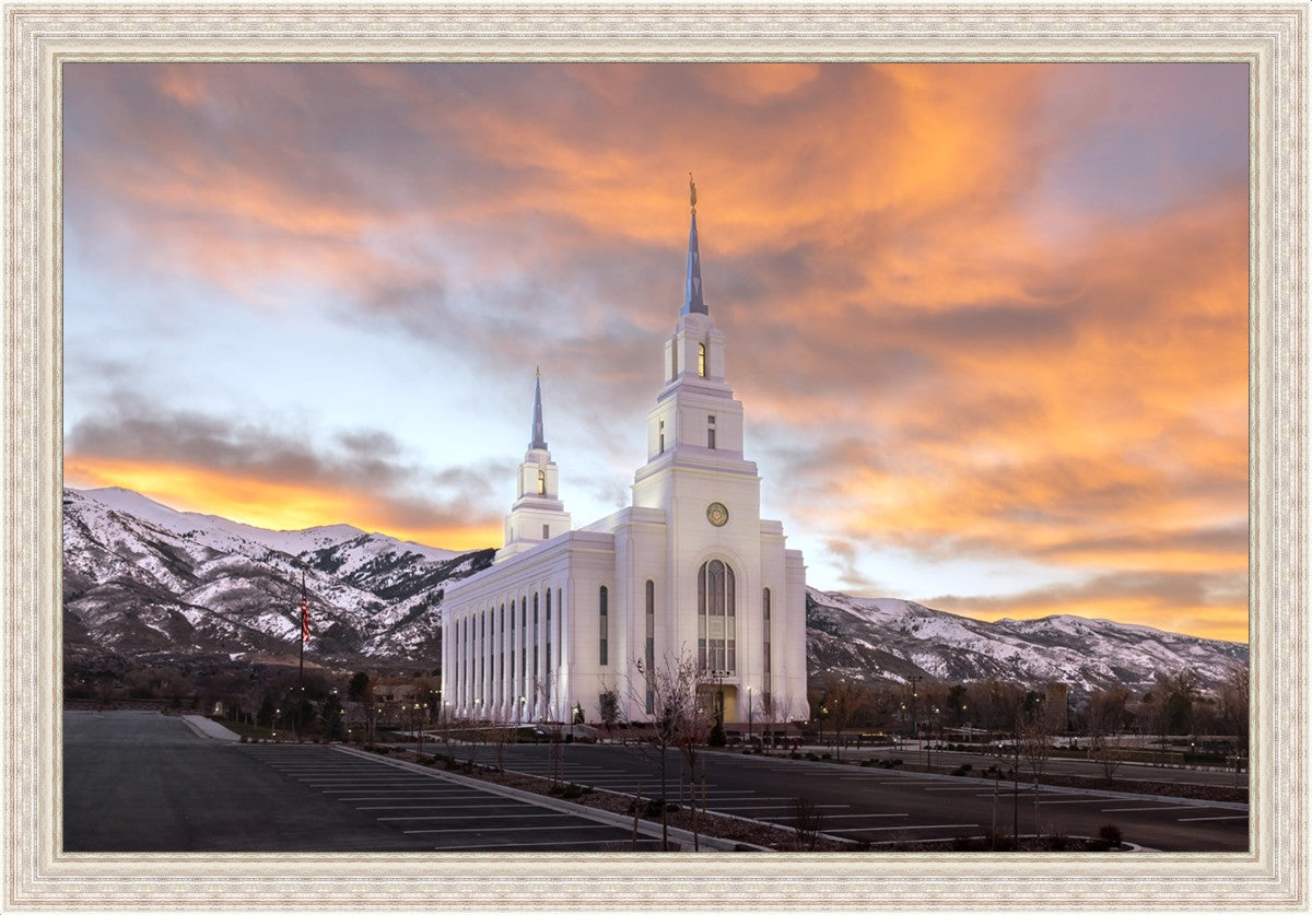 Layton Utah Golden Sunrise