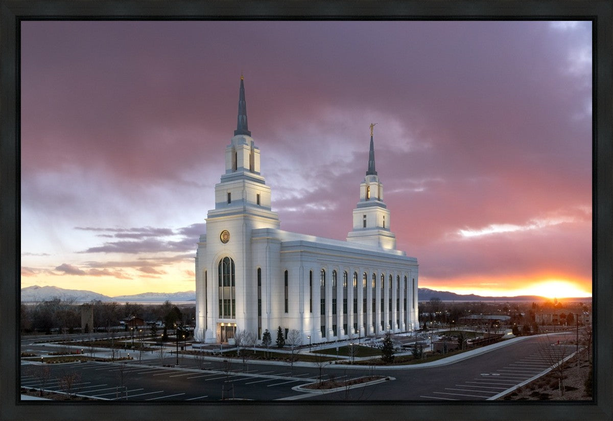 Layton Utah Pink Sunset