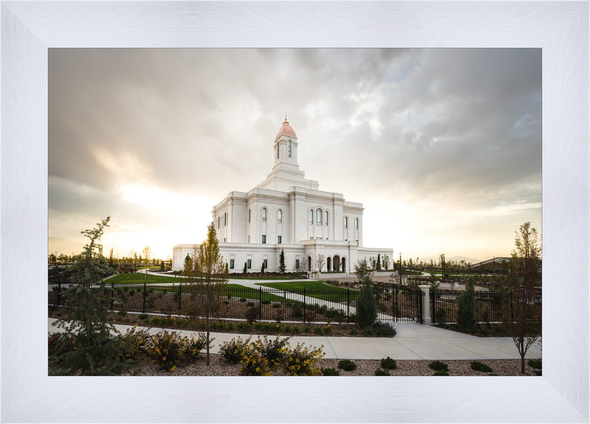 Deseret Peak Golden Glow Sunset