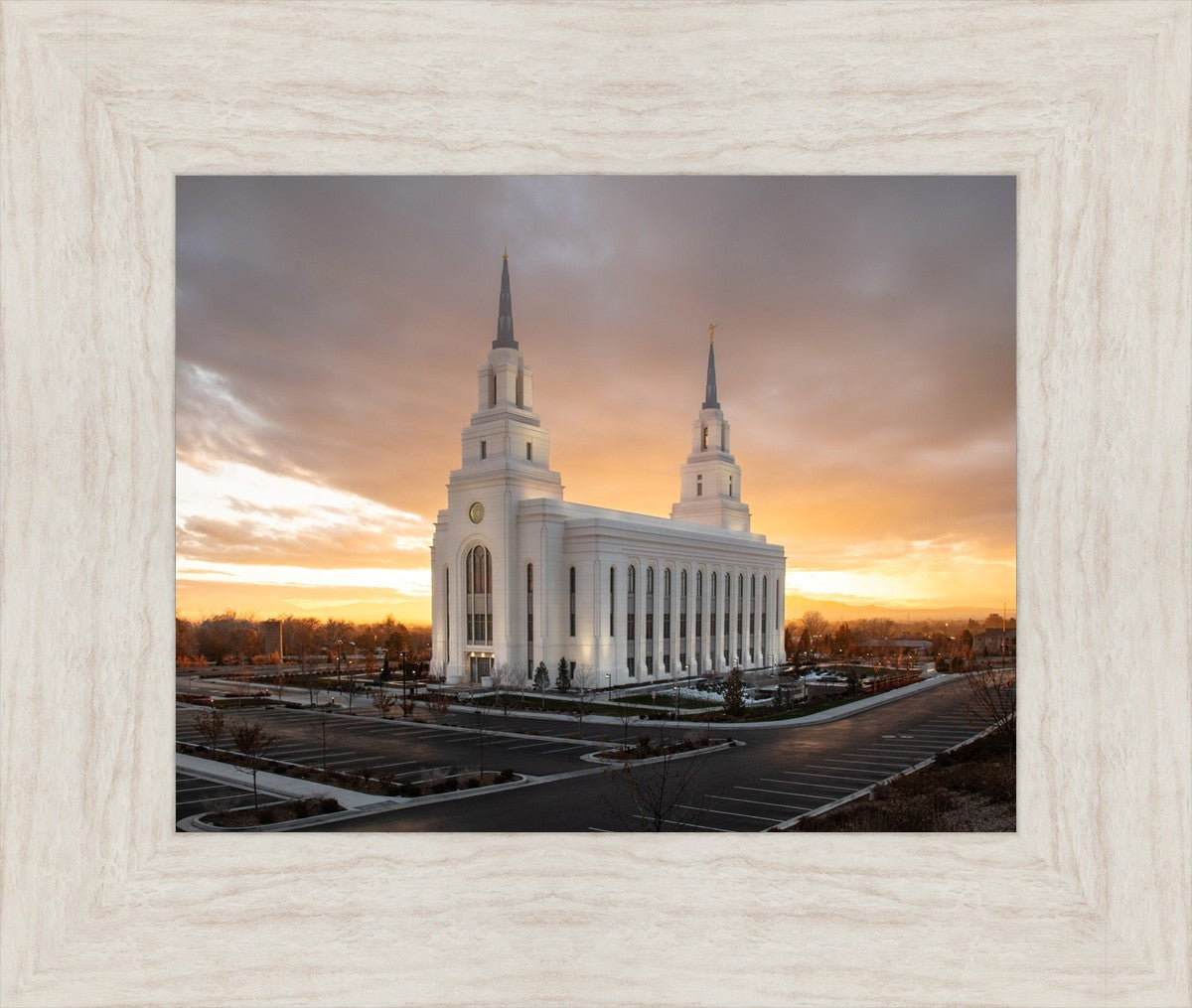 Layton Utah Golden Glow Sunset