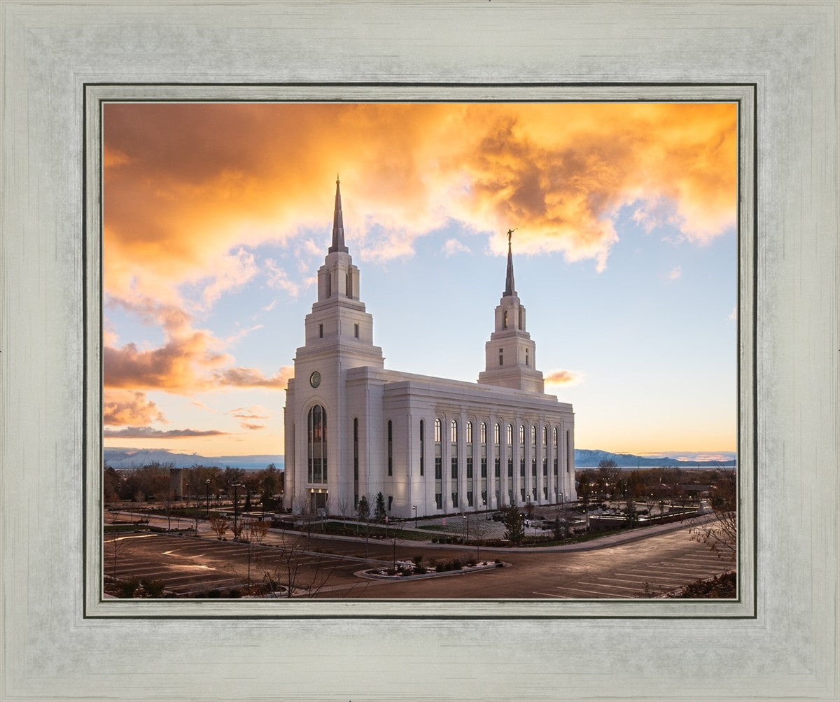 Layton Utah Fire in The Sky