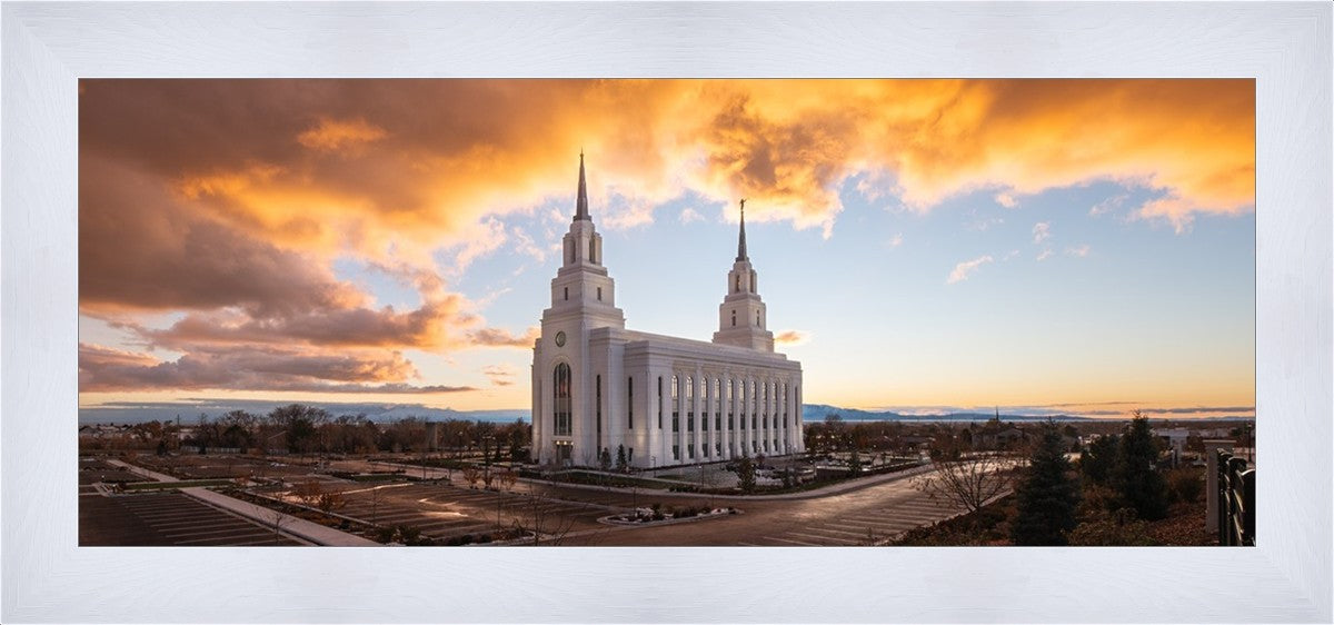 Layton Utah Fire in The Sky