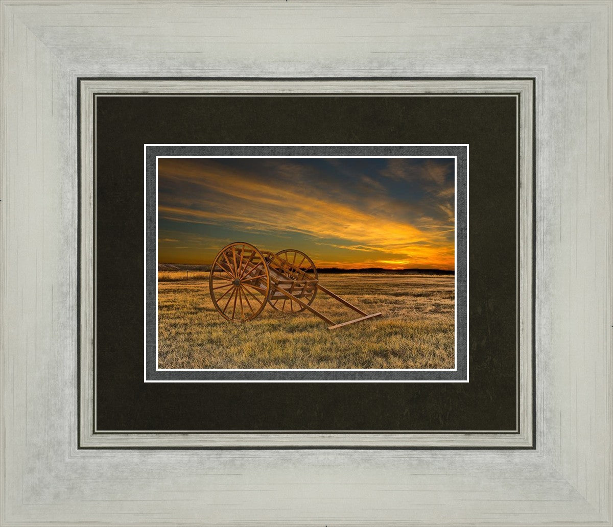 Handcart at Sunset