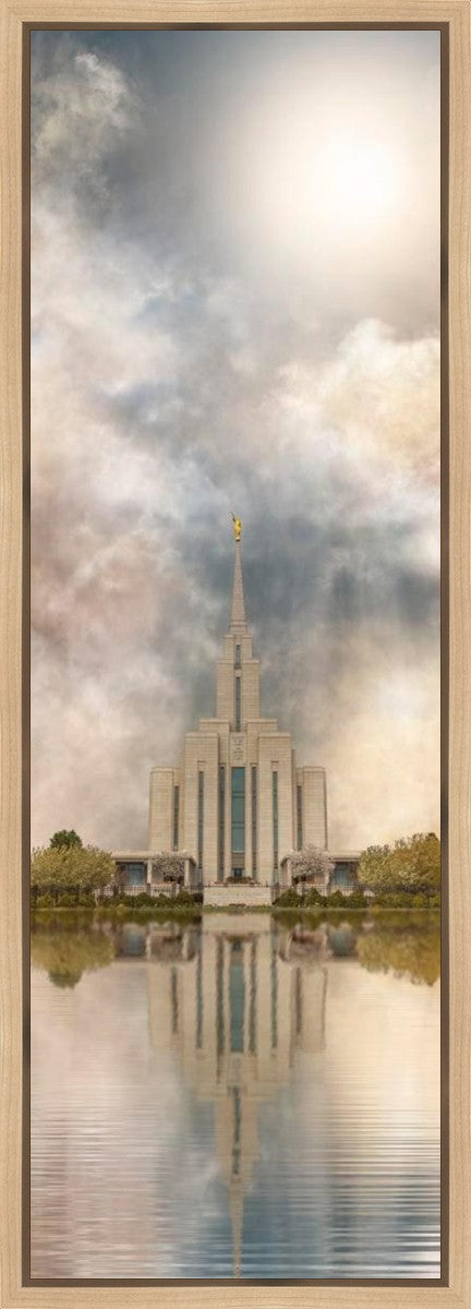 Millennial Reflection Oquirrh Mountain Temple