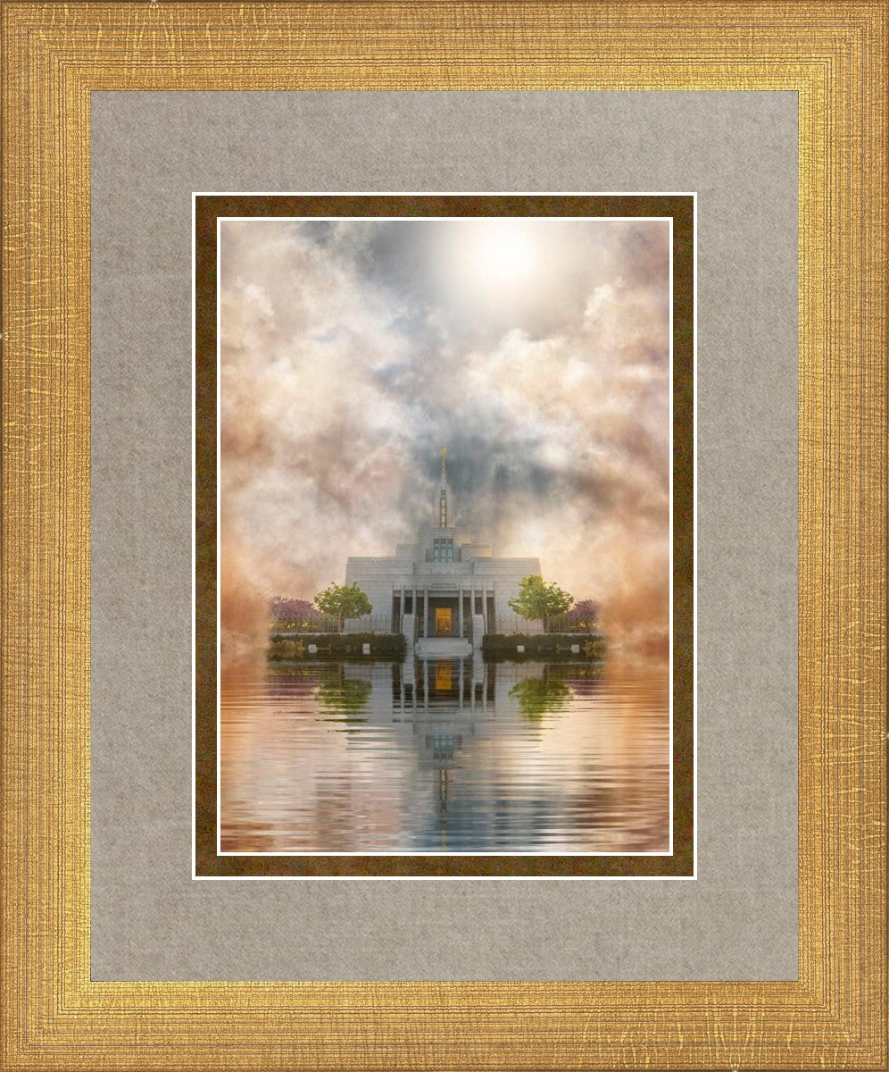 Millennial Reflection Draper Temple