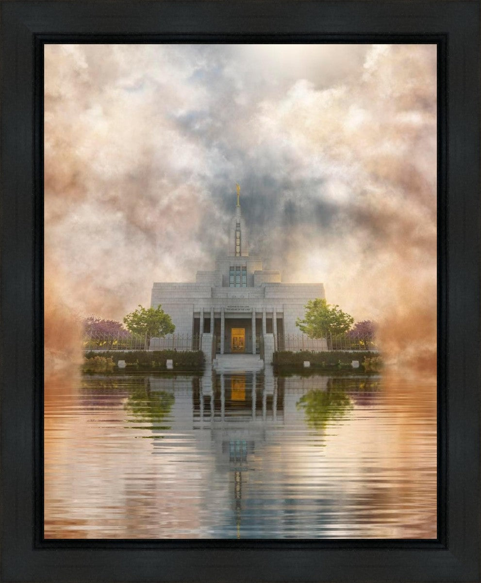 Millennial Reflection Draper Temple
