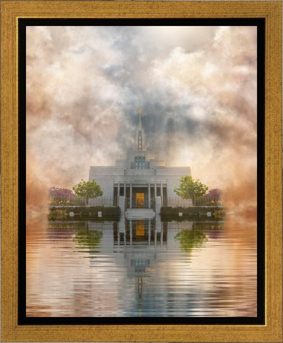 Millennial Reflection Draper Temple
