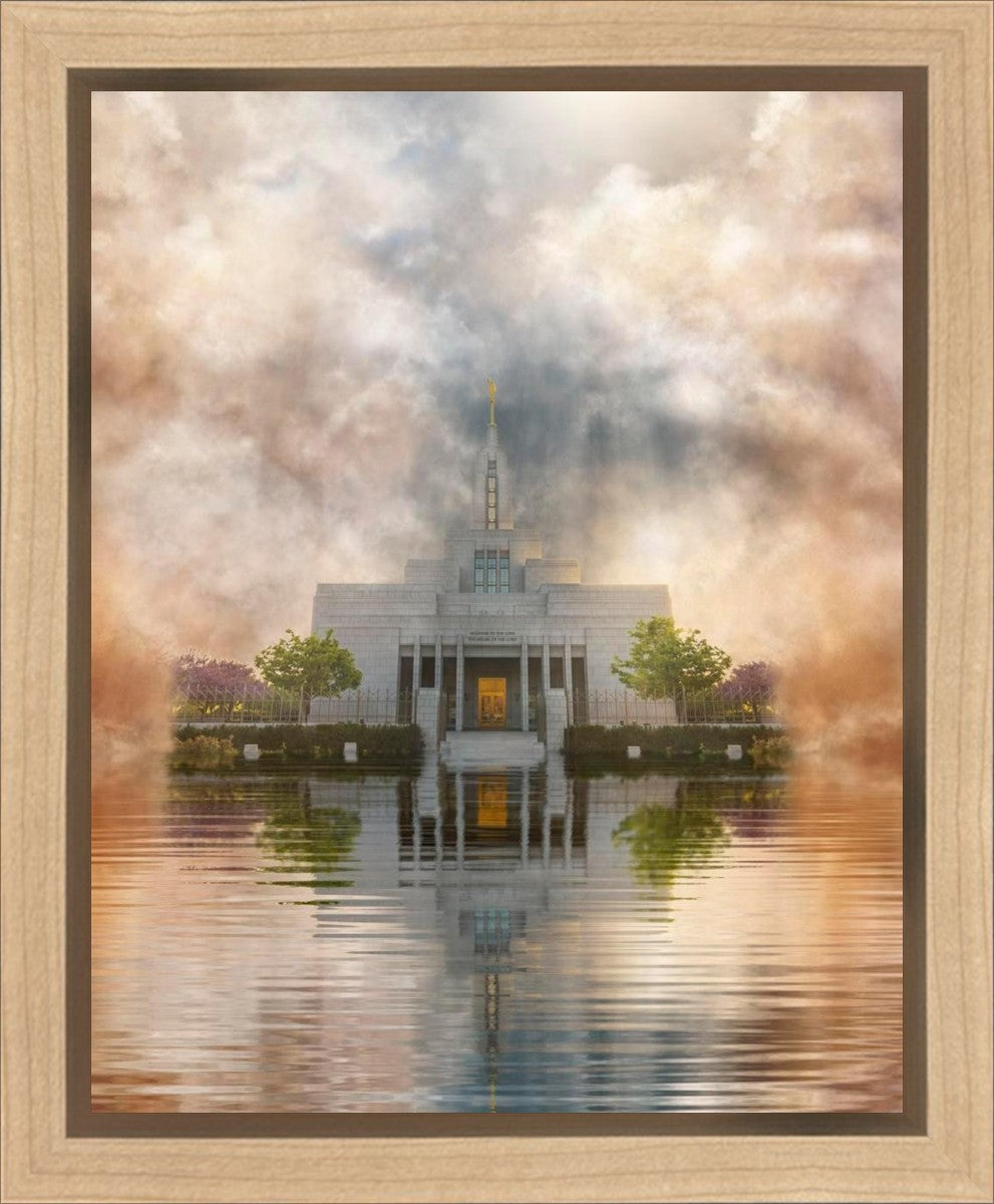 Millennial Reflection Draper Temple