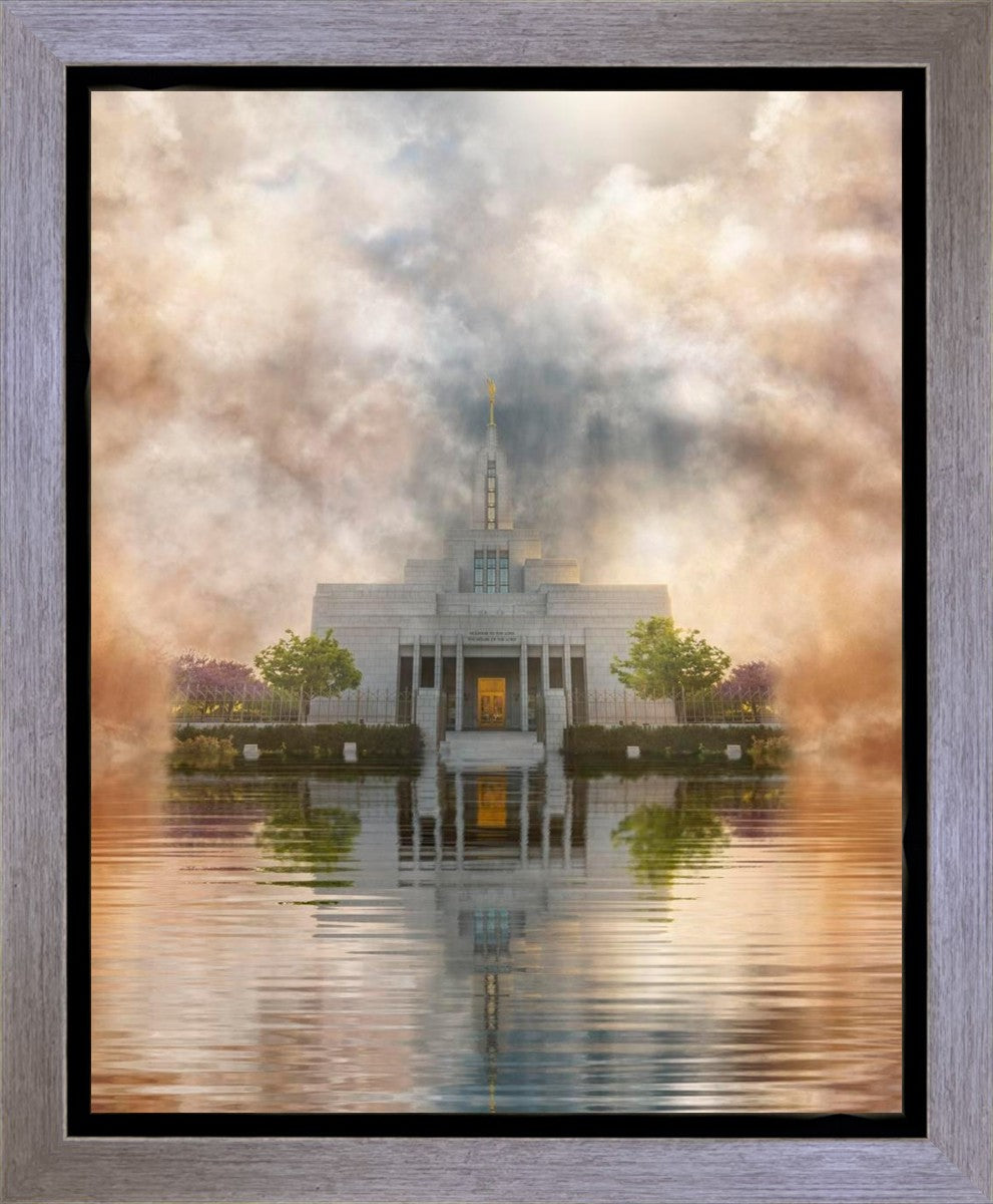 Millennial Reflection Draper Temple