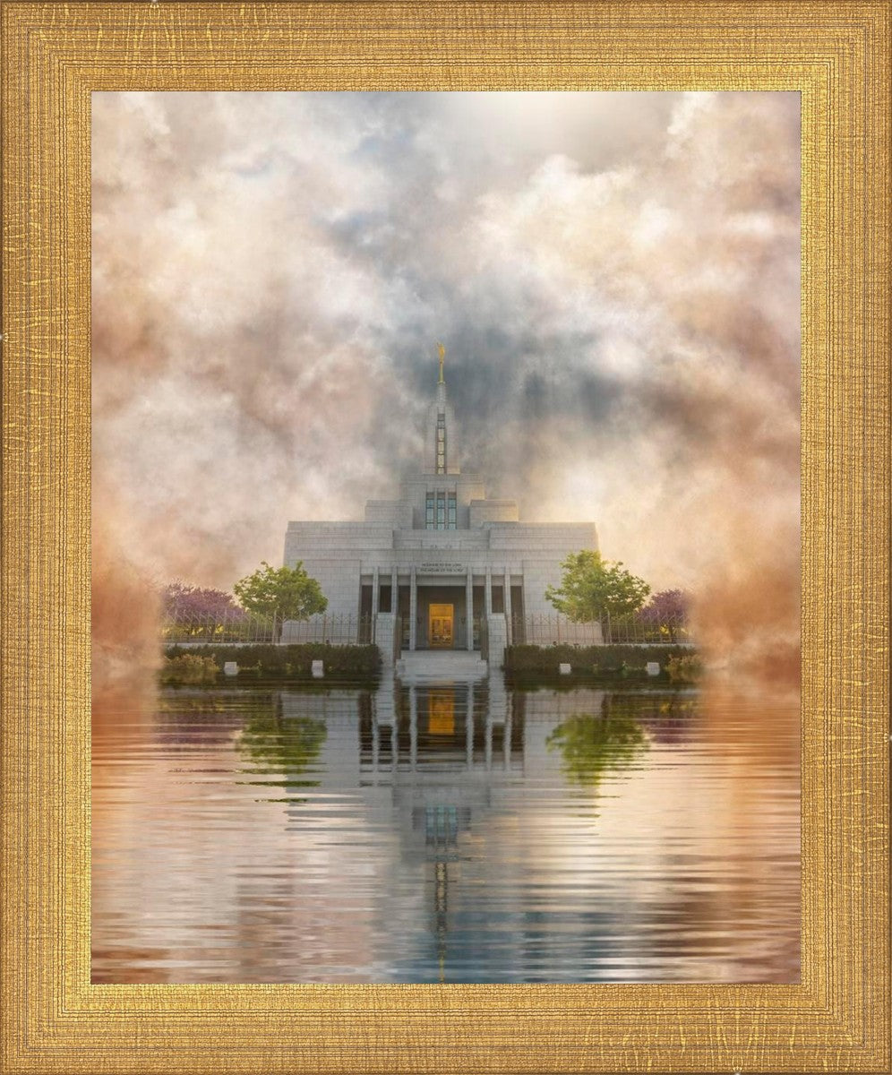 Millennial Reflection Draper Temple