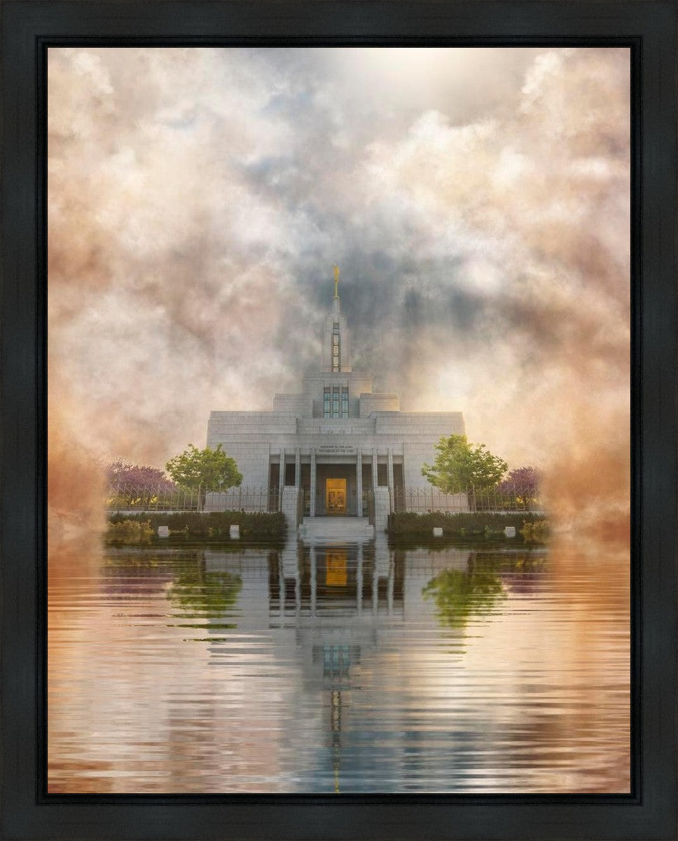 Millennial Reflection Draper Temple