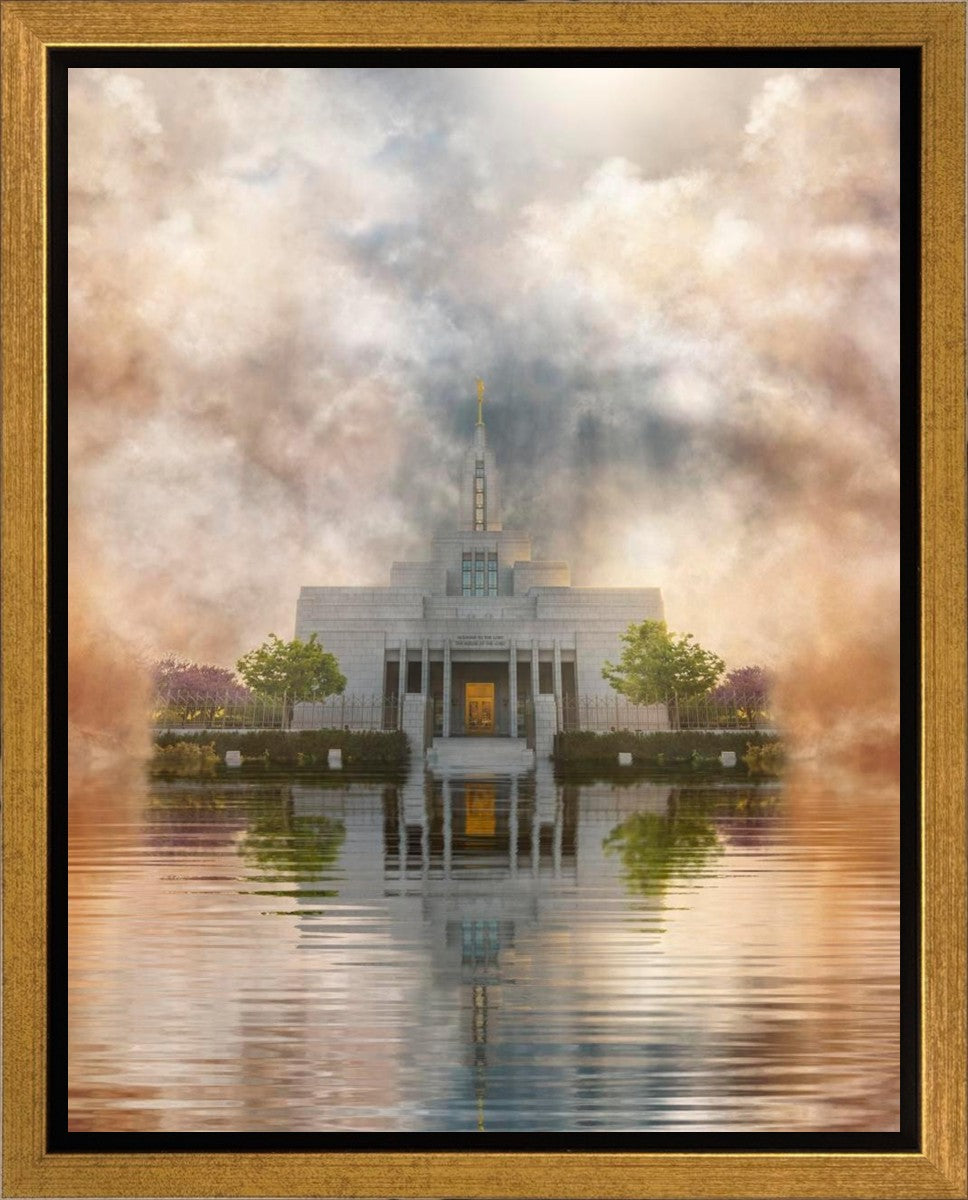 Millennial Reflection Draper Temple