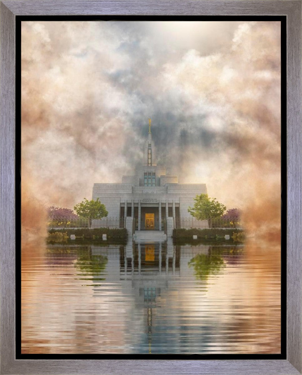 Millennial Reflection Draper Temple