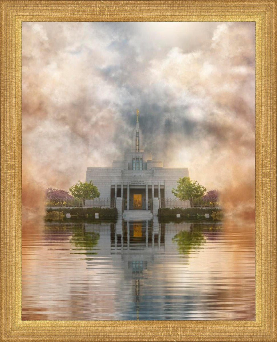 Millennial Reflection Draper Temple