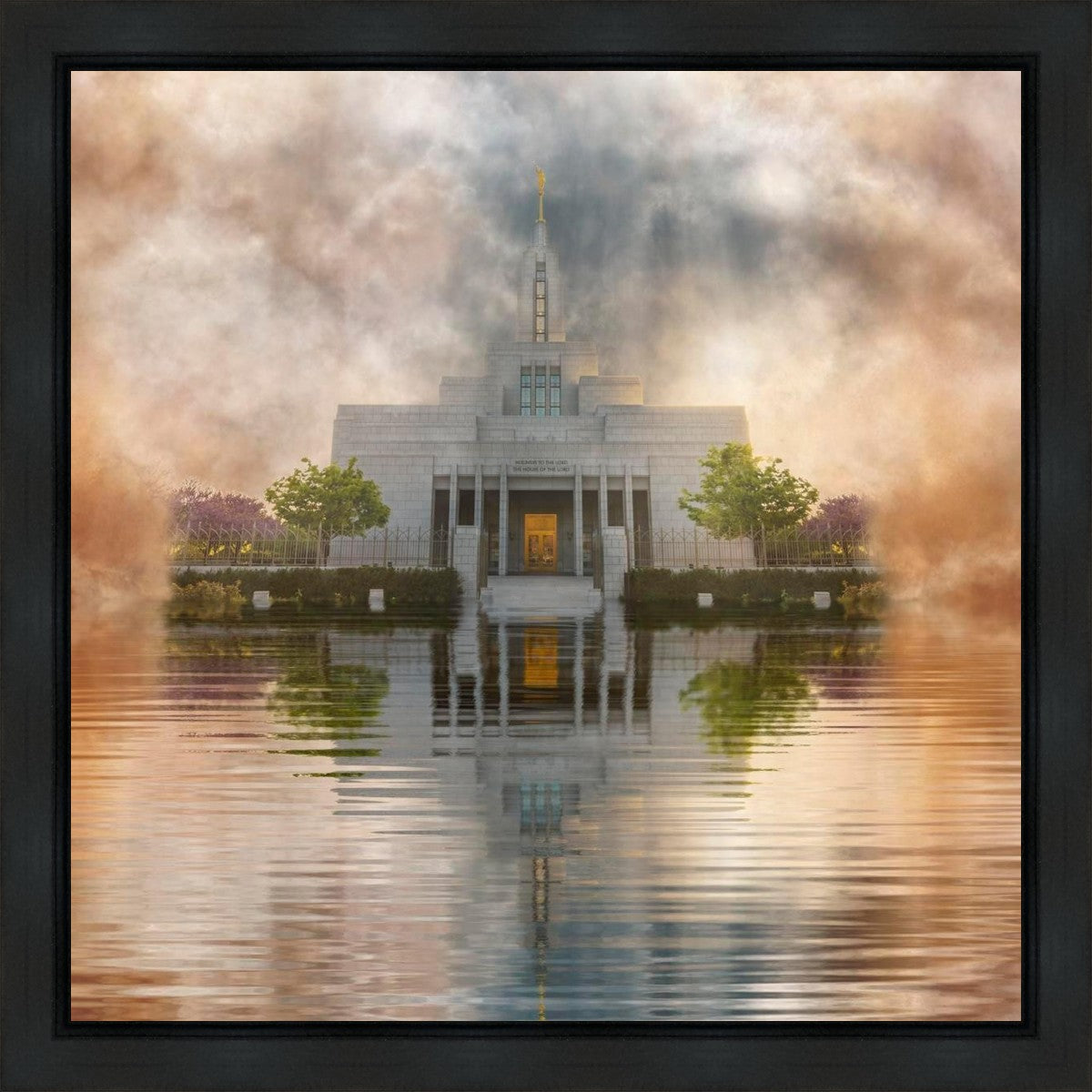 Millennial Reflection Draper Temple