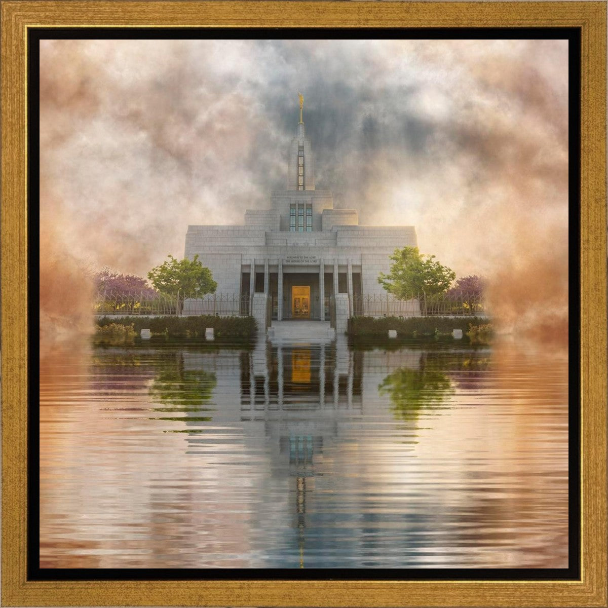 Millennial Reflection Draper Temple