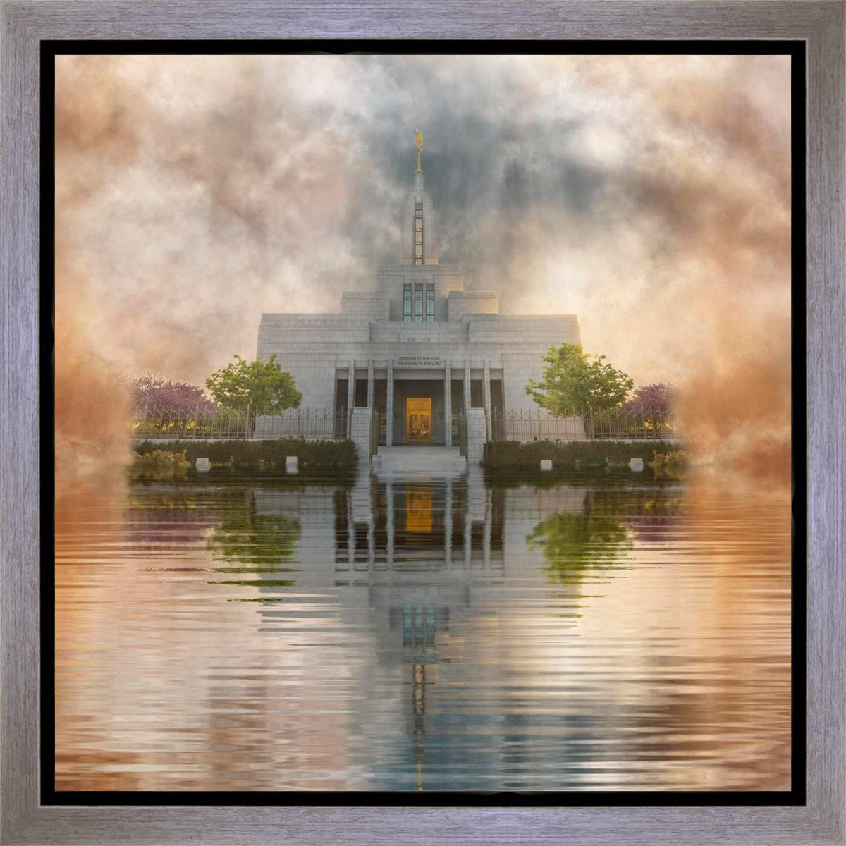 Millennial Reflection Draper Temple