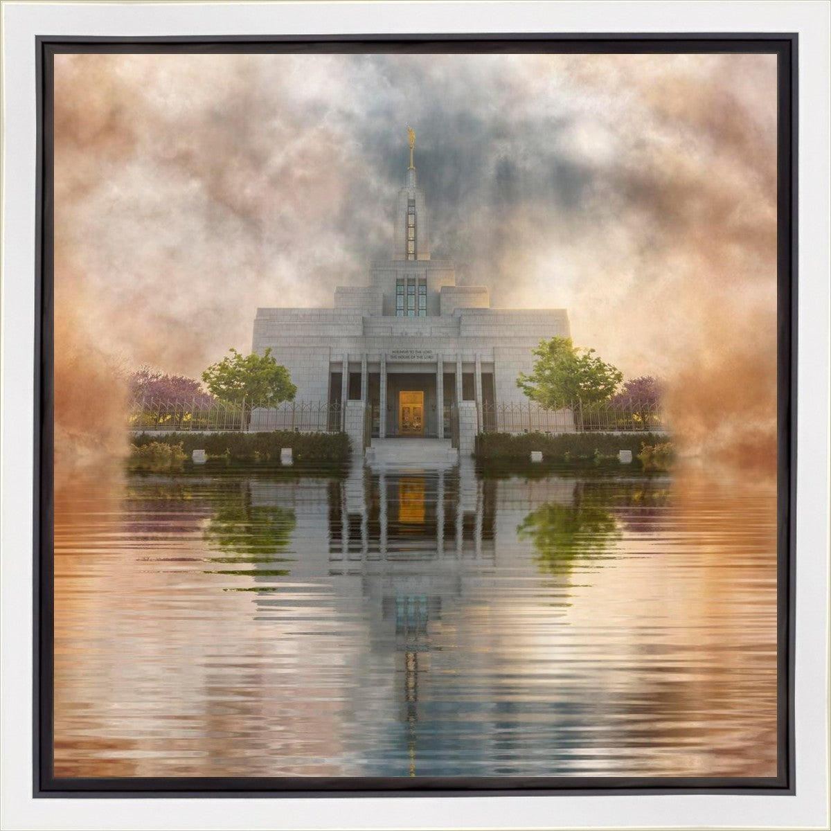Millennial Reflection Draper Temple