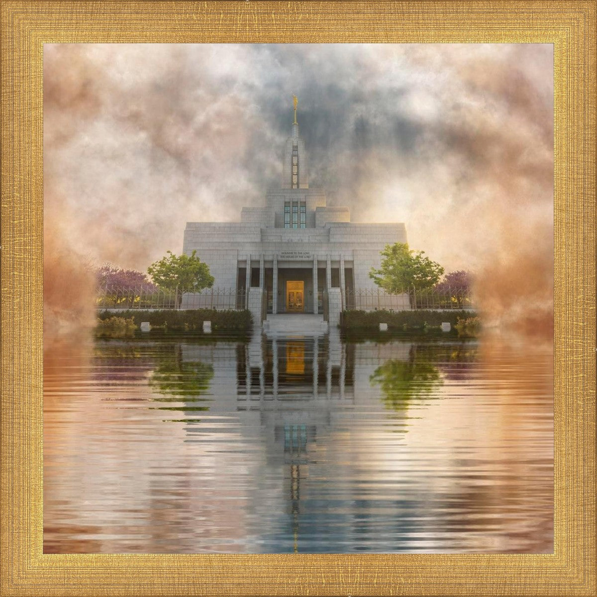 Millennial Reflection Draper Temple