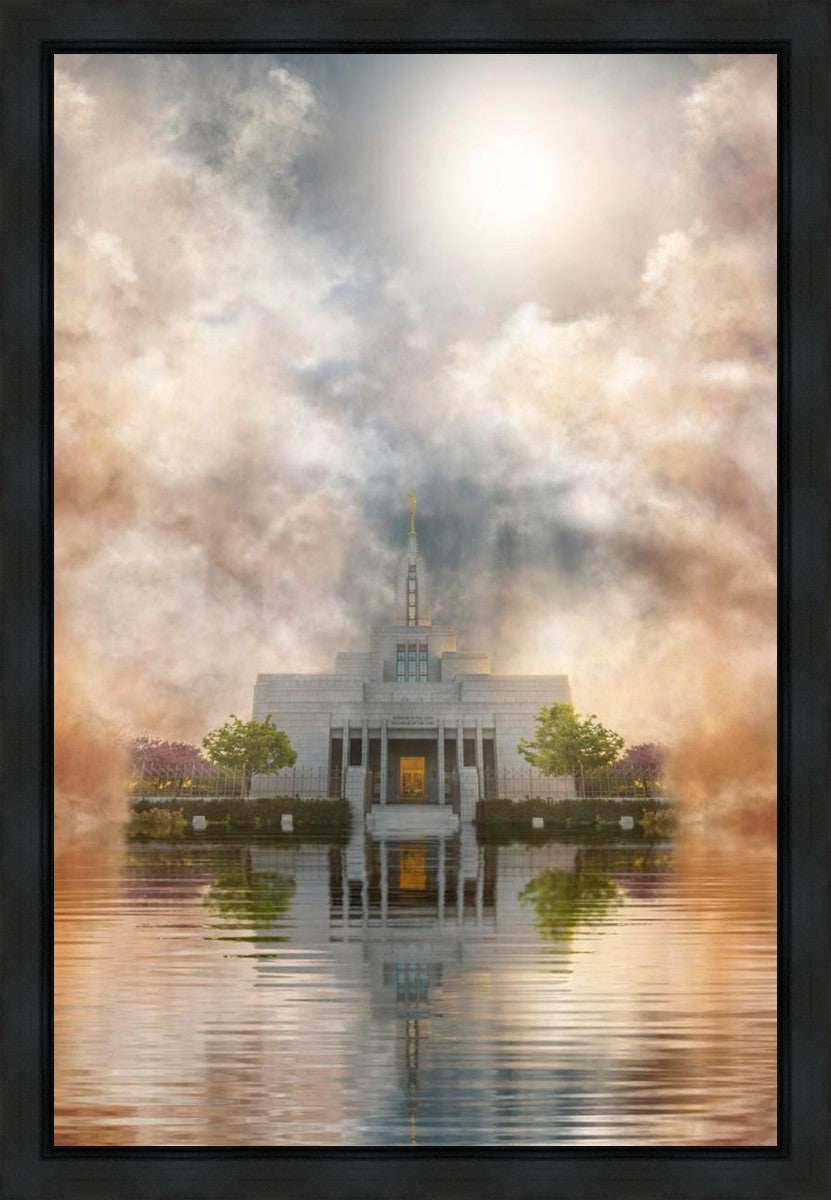 Millennial Reflection Draper Temple