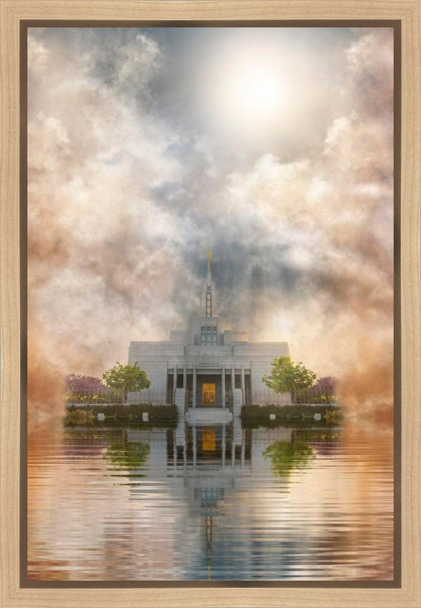 Millennial Reflection Draper Temple