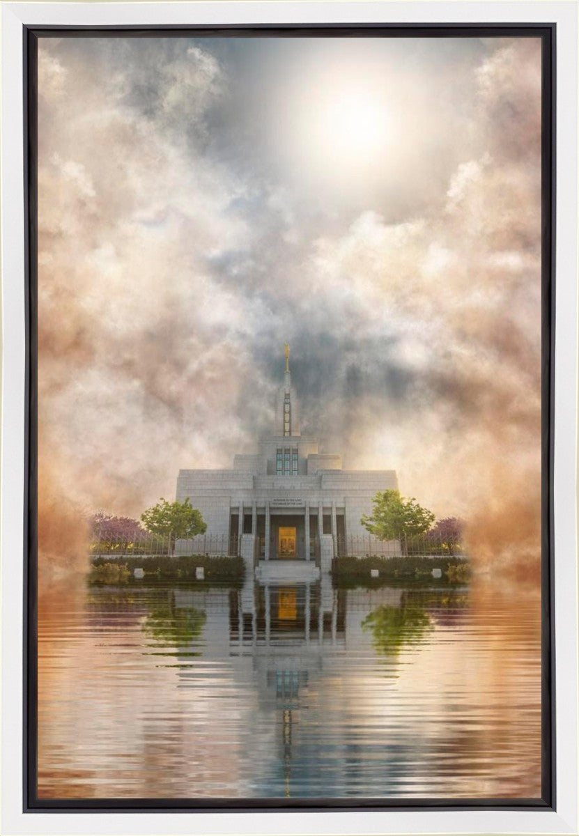 Millennial Reflection Draper Temple
